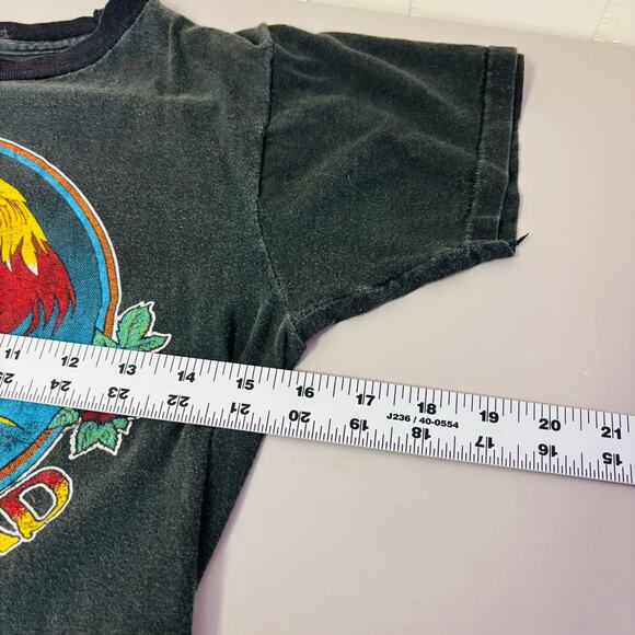 Vintage Greatful Dead T-Shirt Size XS 1980 New Year Concert Band T Shirt - Picture 9 of 10